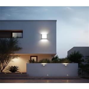 SILVER ELECTRONICS - Proiettore esterno FORGE OPAL 1600 lm 20 W 6500 K IP65 120 ° 50.000 h alloggiamento nero