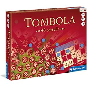 Clementoni - 16557 - Giochi da tavolo - Tombola Classica - Made in Italy - gioco di società, board games per tutta la famiglia