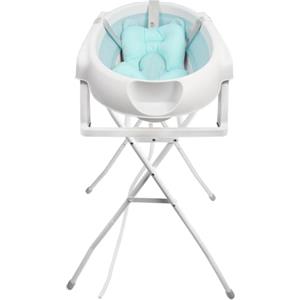 OHMG Vasca da bagno per neonati,pieghevole con supporto antiscivolo,per neonati,vaschetta bagnetto neonato,vasca neonato bagnetto,fasciatoio con vaschetta bagnetto (Verde -66 * 61 * 82cm)