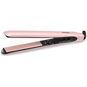 BaByliss 2498PRE Piastra Lisciante Rose Blush 235 Con Rivestimento In Titanium-Ceramic, 13 Temperature, Rosa