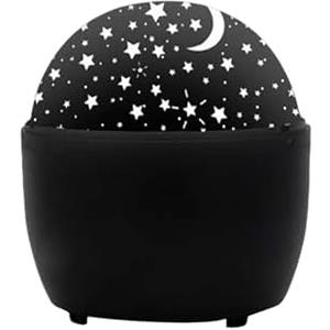 EMPOTEC Proiettore Led Moon Star Empotec Luna Stelle Universo Spazio Galassia USB Batterie Uso Interno Sfera Illuminazione Luci Cameretta Bambini Regalo Compleanno Natale