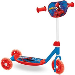 Mondo Toys Unisex Bambini My First Scooter Spiderman Monopattino Baby 3 Ruote, Con Borsetta Porta Oggetti Inclusa, Da 2 Anni, Multicolore