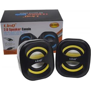 Linq RG-CASSE SPEAKER usb jack 3,5 3W notebook pc linq AN-S631 BIANCO GIALLO BLU ROSSO