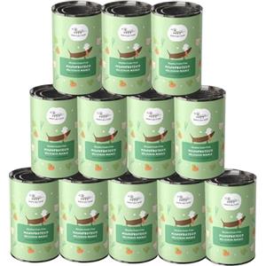 Hygge Dog Cibo Umido Monoproteico al Maiale con Patate e Finocchietto - Senza Cereali per Cani Adulti e Sensibili - Lattina da 400g