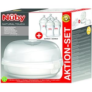 Nuby NTVP30 Sterilizzatore, Bianco