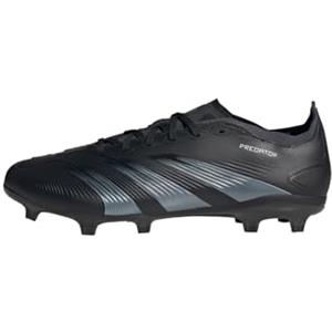 adidas Predator 24 League Low Firm Ground Boots, Scarpe da Calcio Unisex-Adulto, Core Black/Carbon/Core Black, 36 2/3 EU