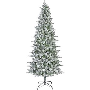 Lumineo Kaemingk Lumineo Albero di Natale, verde/bianco, dia93-h180cm