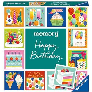 Ravensburger Moments Memory 22399-24 Coppie di Biglietti Colorati, Multicolore, 22399