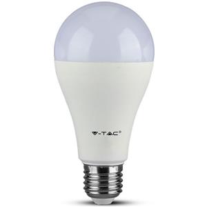 V-TAC PRO VT-215 Lampadina LED 15W E27 A65 Bianco Naturale 4000K Chip Samsung SMD 1250 Lumen