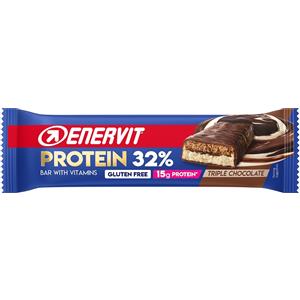ENERVIT SpA Protein Bar 32% Triple Chocolate Enervit 47g