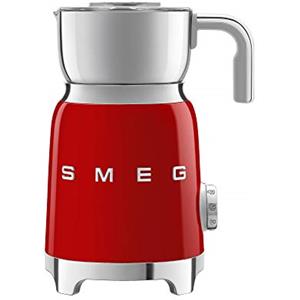 SMEG ESPUMADOR DE Leche MFF01RDEU Rojo, Acciaio Inossidabile, Plain Red