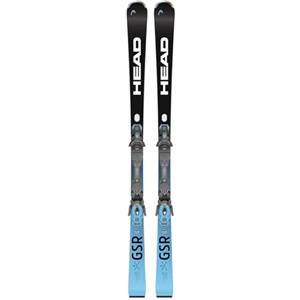 HEAD - Pacchetto sci Worldcup Rebels E.GSR + fissaggi Pr 11 Gw Uomo - Uomo - Dimensione 156 - Blu