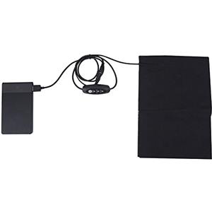 Socobeta Pad Riscaldante Elettrico 5V 2A, Accessorio Riscaldante per Vestiti USB Elettrico Leggero Accessorio per Pad di Regolazione Riscaldato per Esterni e Interni