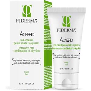 Unika Labs ACNEFID Crema P/M-G 50 ml - Trattamento Intensivo per Pelli Miste e Grasse, Anti-Macchie e Punti Neri