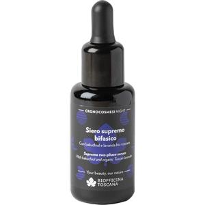 Biofficina Toscana Siero Supremo Bifasico 25 ml - Trattamento Emolliente ed Elasticizzante con Bakuchiol e Oli Vegetali