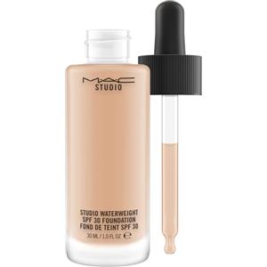 MAC Cosmetics Studio Waterweight Foundation SPF 30 - Fondotinta Liquido Idratante 30 ml per Tutti i Tipi di Pelle