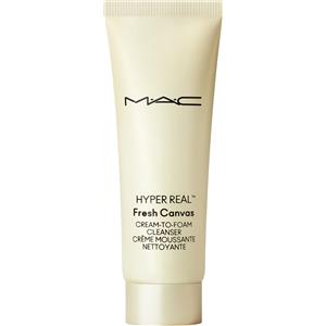 MAC Cosmetics Fresh Canvas Cream-To-Foam Cleanser 30 ml - Detergente Viso Delicato con Estratto di Peonia Giapponese