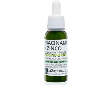 LA SAPONARIA Attivi Puri Niacinamide + Zinco attivo puro 30ml - Siero viso antimperfezioni