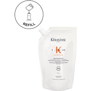Kérastase Nutritive Bain Satin Riche - Shampoo Nutriente e Idratante per Capelli Molto Secchi, 500 ml