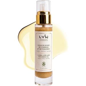 Ly'n Morocco Olio Corpo Rassodante Repellente Bosso di Cammello & Fieno greco Bio - Cura Naturale Tonificante Anti-Rilascio Cutanato - Flacone Pompa Vetro - LY'N MOROCCO