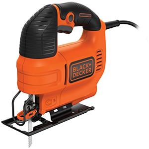 BLACK+DECKER, Seghetto alternativo 520W adatto a qualunque applicazione di fai da te. KS701E-QS