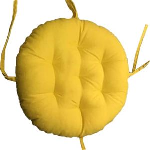 uyeoco Set di 1/2/4 cuscini rotondi per sedie da pranzo, 40cm/35cm/50cm/45cm Cuscini Rotondi per sedia Cucina/Pranzo, per la camera da letto di casa Soggiorno Esterno(E4,1PC 40x40X6cm)