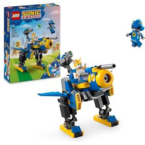 LEGO Sonic Cyclone vs. Metal Sonic, Giochi d'Azione per Bambini e Bambine da 8 Anni in su con Mech Robot Giocattolo Trasformabile e Personaggio di Tails, Idea Regalo di Compleanno da Collezione 77002