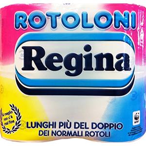 Regina 15 x REGINA Carta Igienica 4 Rotoloni