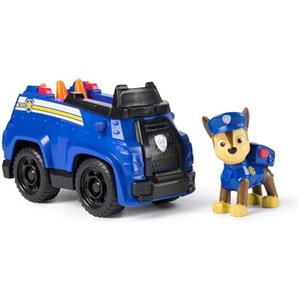 Spin Master Paw Patrol Veicolo con Personaggio Chase - Macchina della Polizia con Dettagli Autentici per Bambini 3