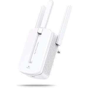 MERCUSYS TP-Link Mercusys MW300RE Ripetitore Wireless WiFi Extender e Access Point, Velocità Single Band 300Mbps, Potenzia la tua Copertura Wi-Fi, Compatibile con Modem Router WiFi, Bianco