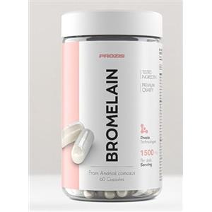 Prozis Bromelina 60 compresse- funzione drenante e depurativa, estratto Ananas, funzione digestiva
