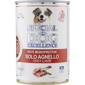 Special Dog Excellence Monoproteico Agnello 400g - Cibo Umido Completo per Cani Adulti con Ingredienti di Alta Qualità
