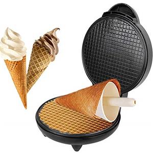 Naroote Macchina per cono gelato macchina per waffle riscaldamento rapido per ristorante a casa