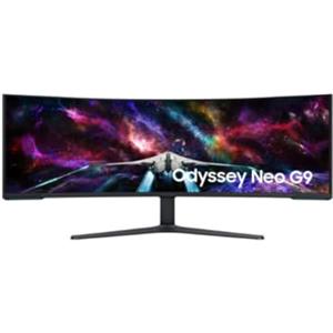 Samsung Monitor Gaming Odyssey Neo G9 (S57CG952), Curvo (1000R), 57'', 7680x2160 (Dual UHD), 32:9, Mini LED, HDR1000, VA, 240 Hz, 1 ms (GtG), FreeSync Premium Pro, HDMI, USB, Display Port 2.1