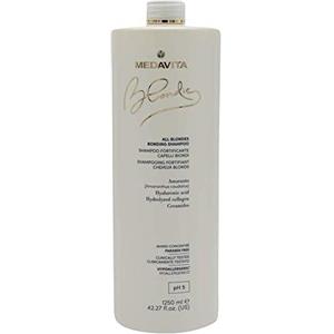 Medavita Blondie Shampoo Fortificante 1250ml - Shampoo Professionale per Tutti i Capelli Biondi