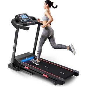 Sportstech - F31s Tapis Roulant Professionale con Velocità fino a 16 km/h, Portatile Tapis Roulant pieghevole, moderno autolubrificante tapirulan con 13 programmi di (F31s)