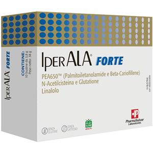 Pharmasuisse Iperala - Integratore Alimentare con PEA, Beta-Cariofillene, Acido Alfa-Lipoico e Vitamina D3 - 20 Compresse