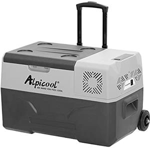 Alpicool CX30 30 Litri Frigoriferi Portatile Elettrico Frigorifero per Auto Congelatore 12V 24V DC/AC Mini Frigo per Viaggio, Picnic, Campeggio Uso Esterno