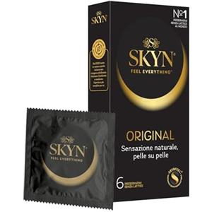 SKYN Original, preservativi ultramorbidi senza lattice, 6 pezzi