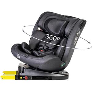 MS BabyWorld - CORFÚ - Seggiolino auto I-Size Gruppo 0/1/2/3 | 40-150 cm | Isofix e Top Tether | Dalla nascita ai 12 anni (0-36 kg) | In senso contrario di marcia fino a 18 kg | Girevole a 360º
