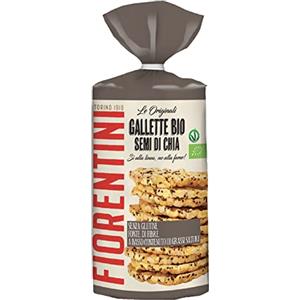 Generico Gallette di Riso Con Semi di Chia Fiorentini Confezione da 120 g