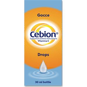 Procter & Gamble Cebion Gocce 30ml - Integratore alimentare con Vitamina C per il sistema immunitario dei bambini