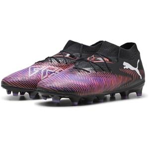 Puma Future 8 PRO FG/AG - Scarpe da Calcio Unisex, Puma Black-Puma White-Glowing Red,