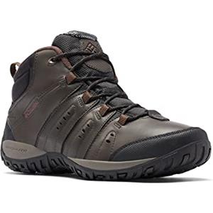 Columbia Woodburn 2 Chukka WP Omni-Heat, trekking shoes Uomo, Cordovan/Garnet Red 2023, 43.5 EU