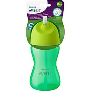 AVENT Philips SCF798/01 Tazza con Cannuccia, 300 ml, Verde