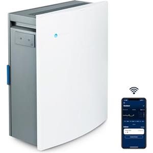 Blueair Classic 280i HEPA con filtro SmokeBlock, Purificatore d'aria anti odori e allergeni, Depuratore d'aria silenzioso, Air Purifier fino a 52m ²