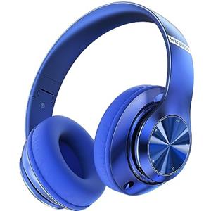 Lankey Sound Cuffie Wireless Bluetooth, 60 Ore Di Riproduzione Cuffie Over Ear 6 EQ Modalità di Suono, Cuffie Senza Fili Stereo HiFi con Microfono, SD/TF, FM, Cuffie Bluetooth 5.0 per Viaggio, Studio, Ufficio