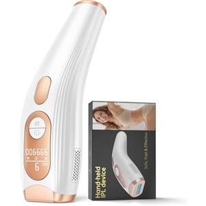 Blissky Epilatore Luce Pulsata con 3-in-1 Funzione, Epilatore Laser 9 Livelli di Energia, 999.900 Flashes Luce Pulsata, 600NM IPL Epilatore Laser Efficiente per Donne, Viso, Ascelle, Gambe e Corpo