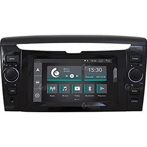 Jf Sound car audio system Autoradio B53Custom Fit per Lancia Ypsilon (modello base) Android GPS Bluetooth WiFi Dab USB Full HD Touchscreen Display 6,2