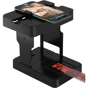DigitConvert Scanner di film mobile 35 mm, diapositive positive e negative digitalizzare diapositive e negative a casa con il proprio smartphone, digitalizzare le diapositive